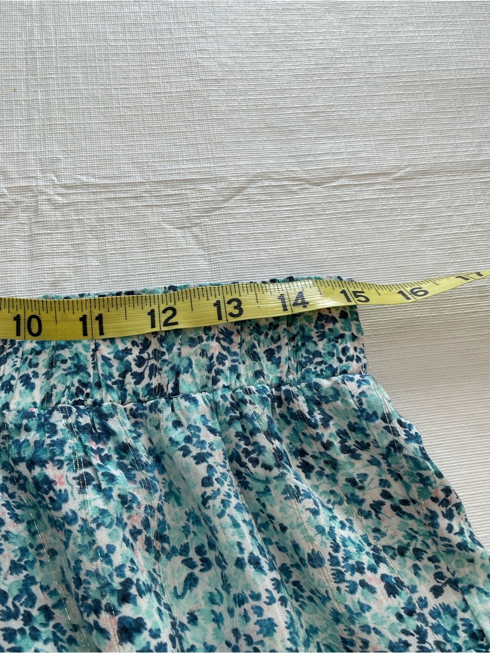 Loft floral ruffle mini skirt - Picture 3 of 7